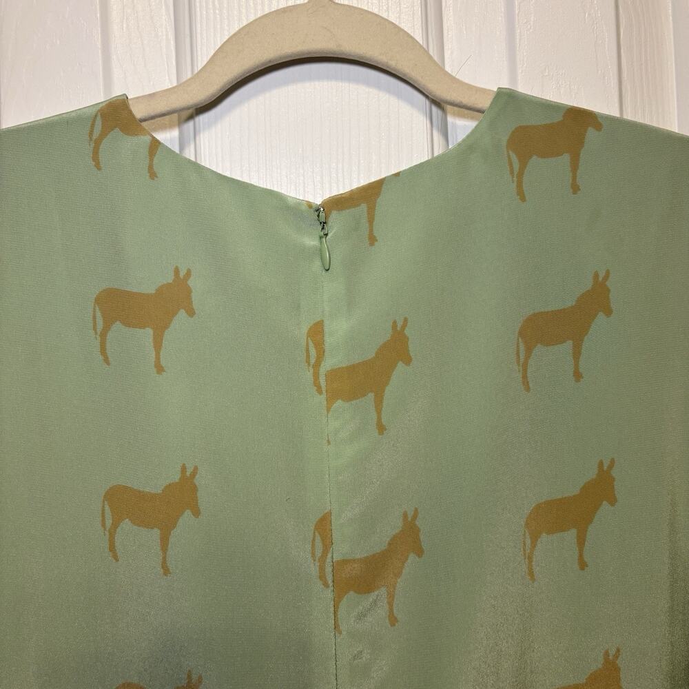 Charlotte by Charolette Taylor Dress Size 10 Silk Donkey ASO Pretty Little Liars - Picture 15 of 16